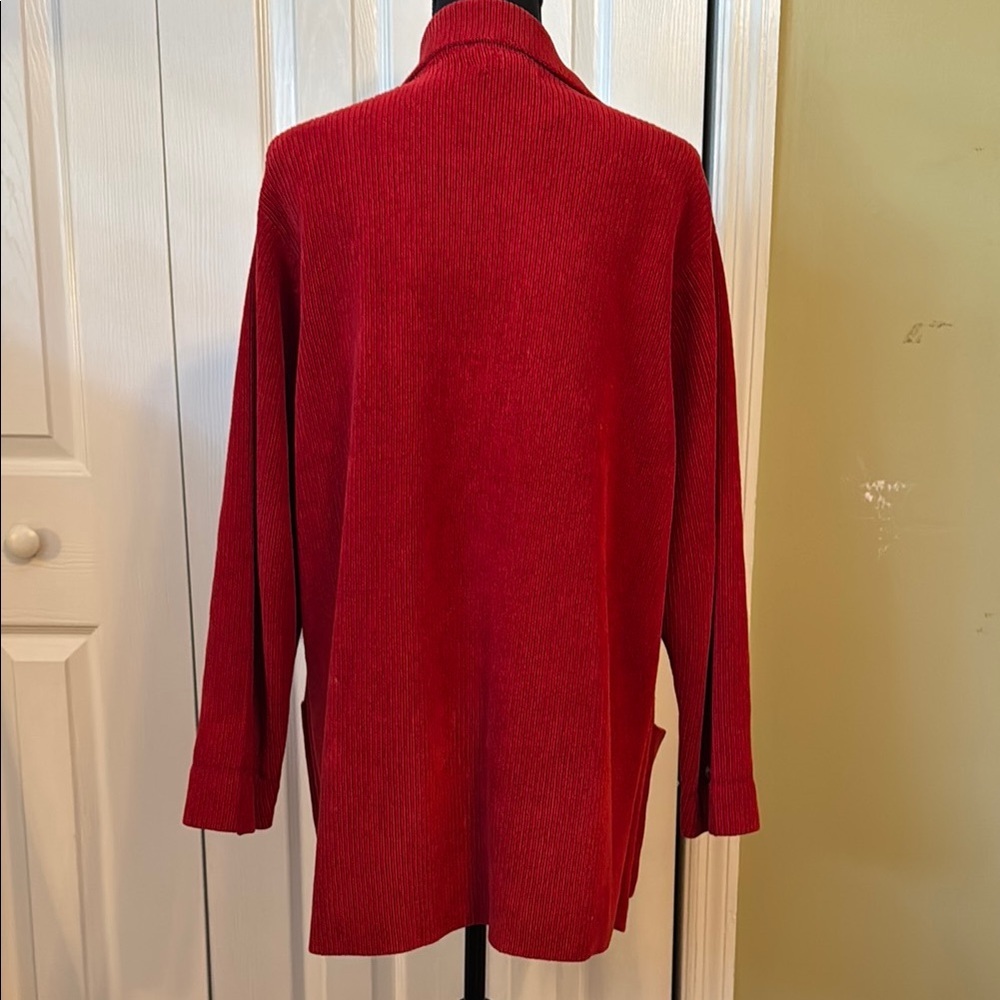 VINTAGE Ralph Lauren Red Women's Blazer - Picture 10 of 11